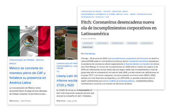 Comunicados de prensa oficiales anunciando nuevas alianzas.