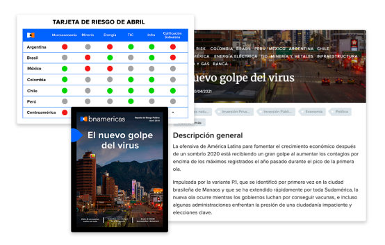 Pantalla con reportes de mercado que analizan tendencias en industrias clave.
